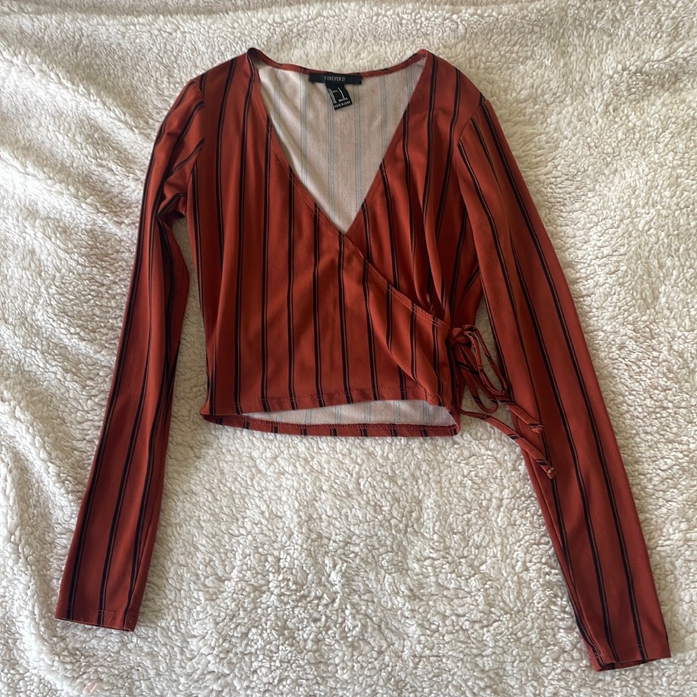 Striped Crop Top